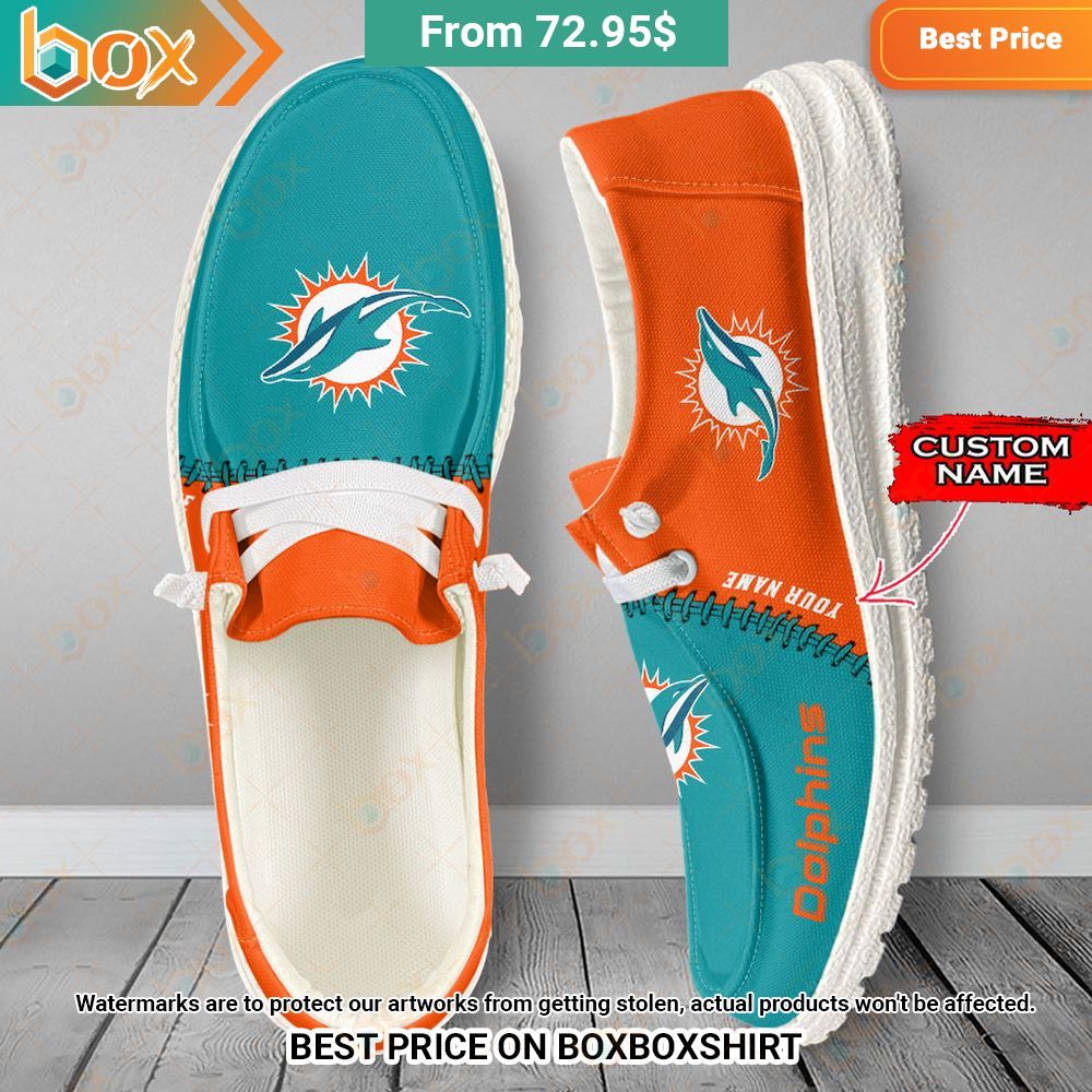 15% OFF Best Miami Dolphins Hey Dude Shoes Style - Now