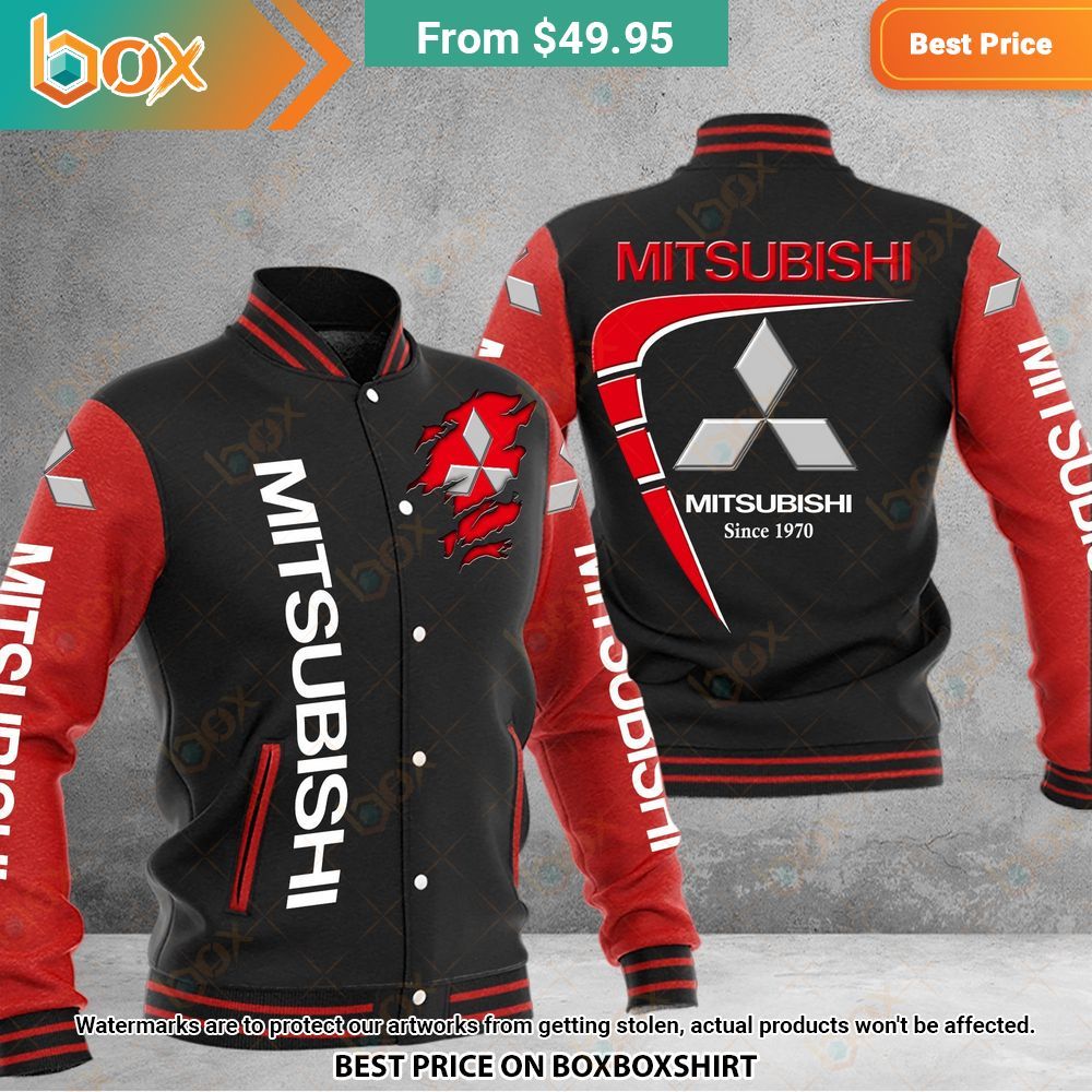 Mitsubishi Baseball Jacket You tried editing this time?