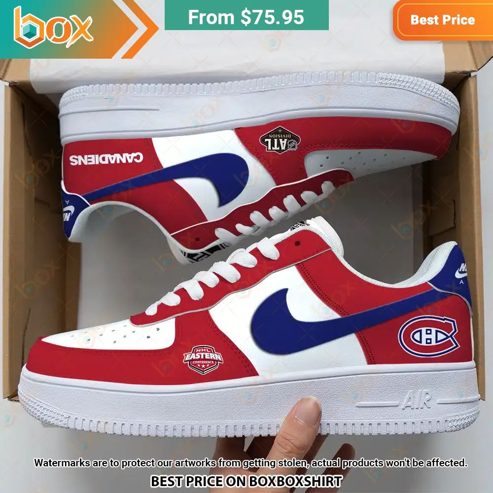 Montréal Canadiens Nike Air Force 1 You tried editing this time?