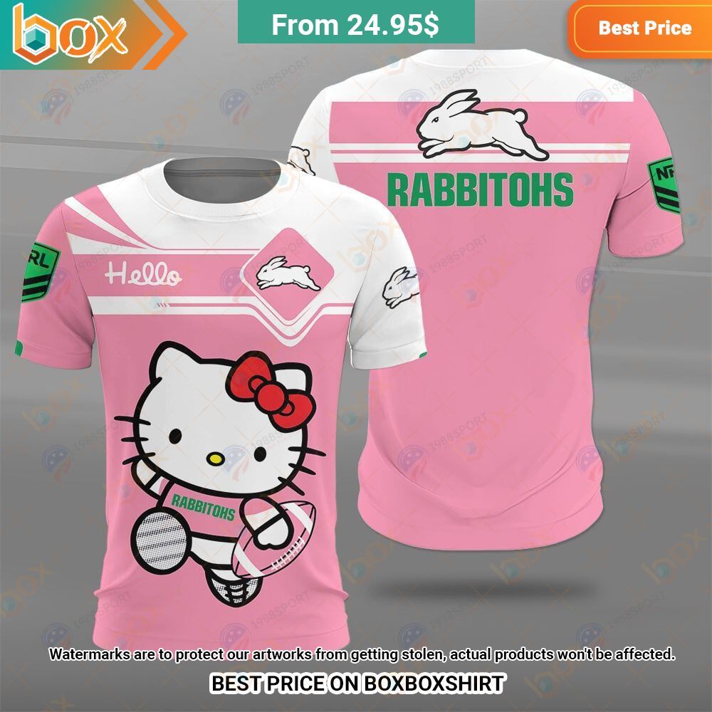 Nam Sydney Rabbitohs Hello Kitty NRL Shirt Oh my God you have put on so much!