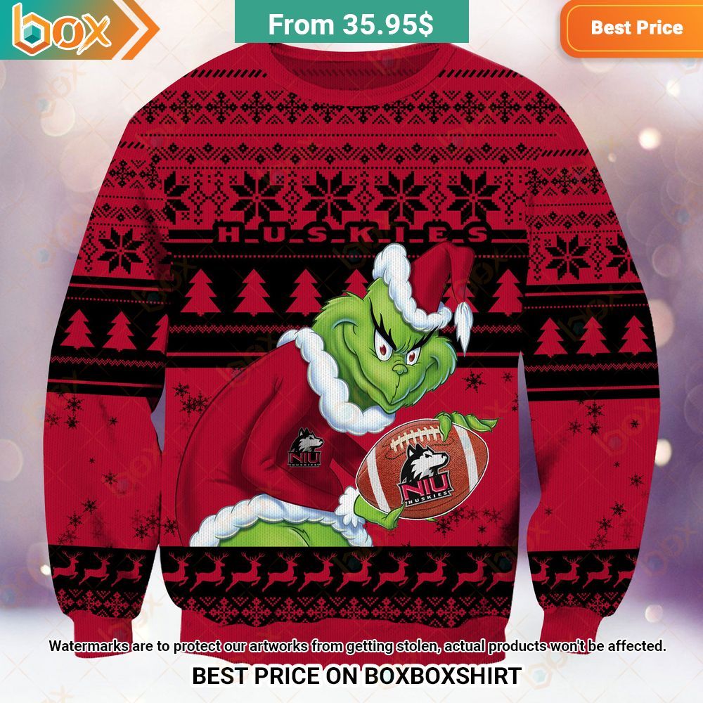 NC State Wolfpack NCAA Grinch Sweater Have no words to explain your beauty