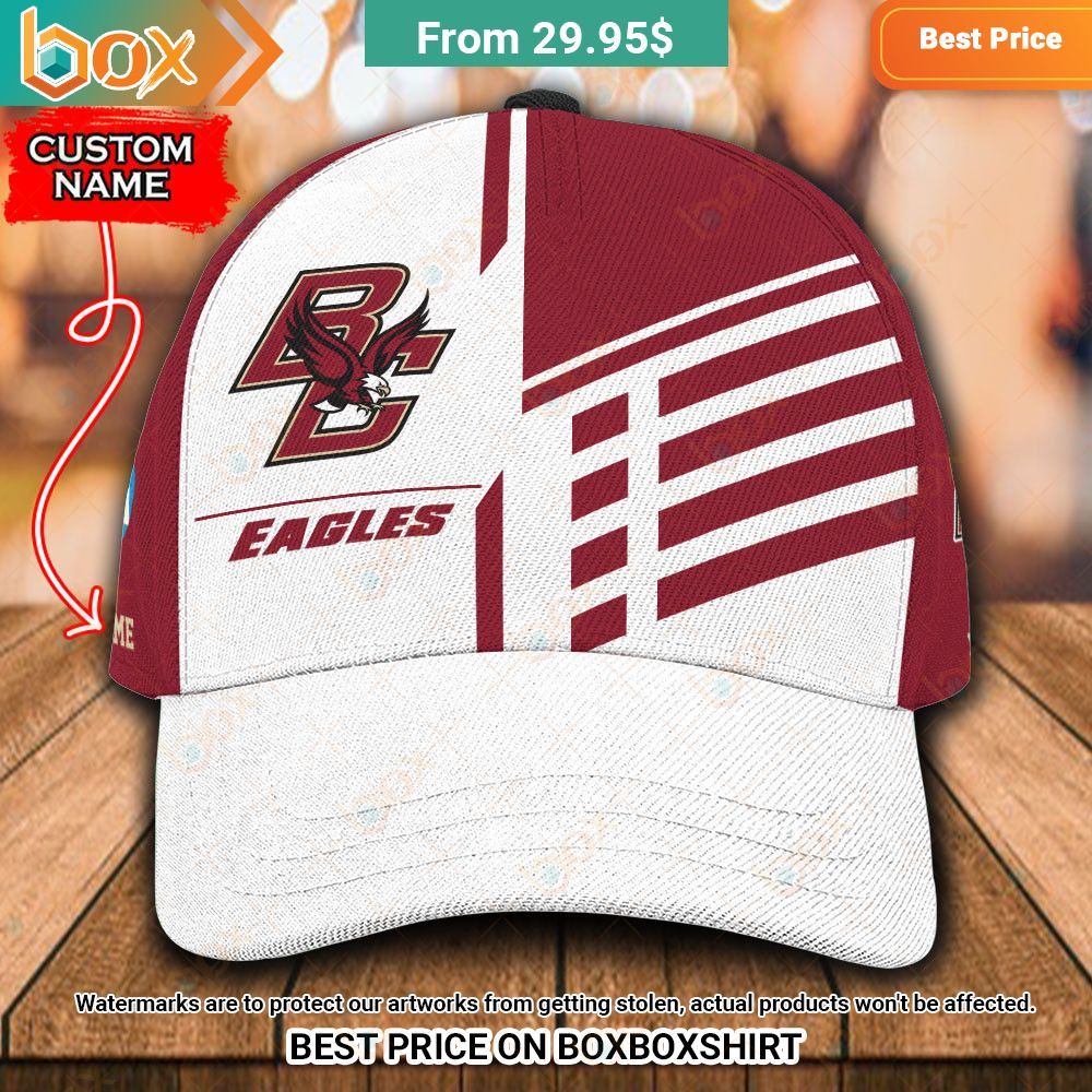 NCAA Boston College Eagles Custom Polo Shirt Natural and awesome