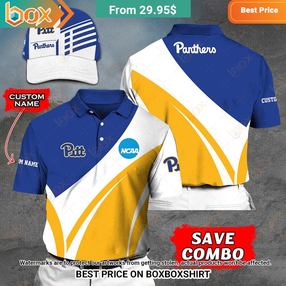 NCAA Pittsburgh Panthers Custom Polo Shirt Wow! This is gracious