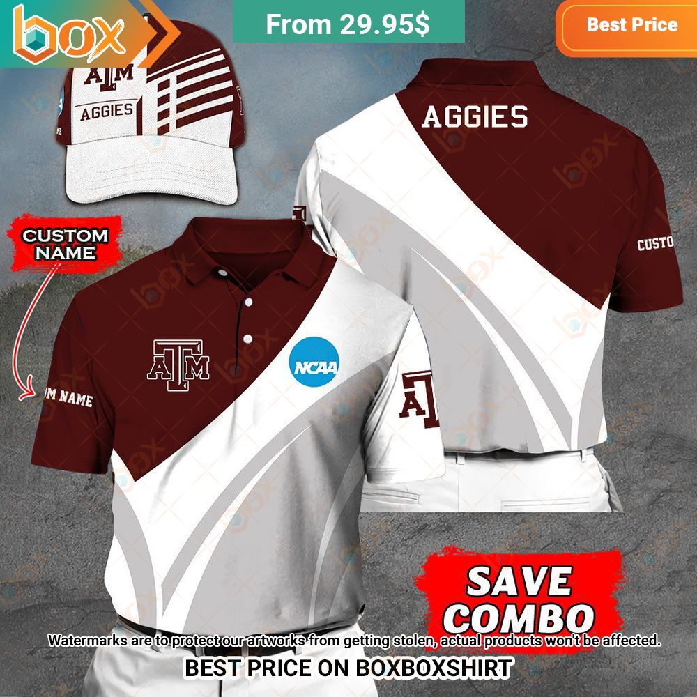 NCAA Texas A&M Aggies Custom Polo Shirt It is more than cute