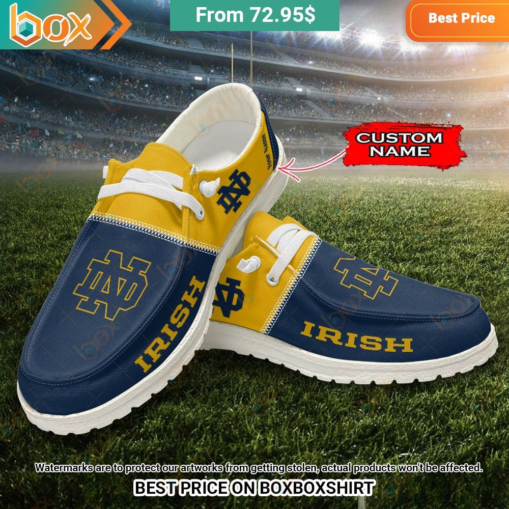 Notre Dame Fighting Irish Hey Dude Shoes You tried editing this time?
