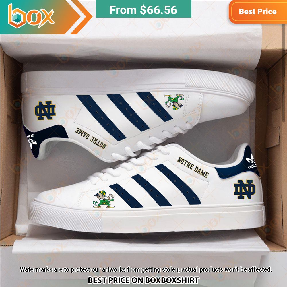 Notre Dame Fighting Irish Stan Smith Low Top Shoes Generous look