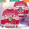 Ohio State Buckeyes NCAA Grinch Sweater Such a charming picture.