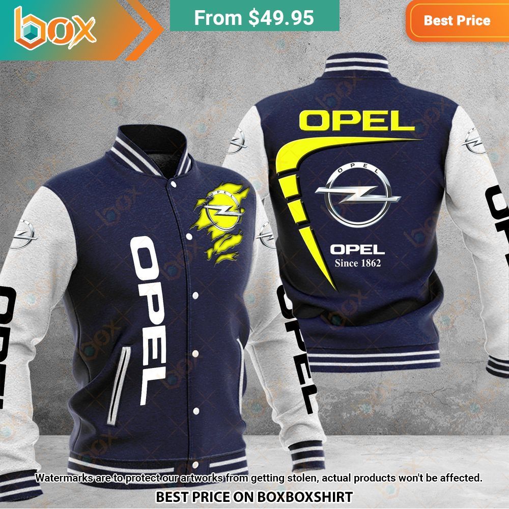Opel Baseball Jacket Two little brothers rocking together