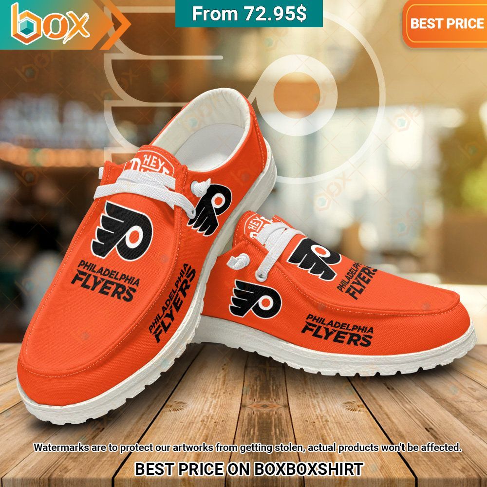 Philadelphia Flyers Hey Dudes Shoes Handsome as usual