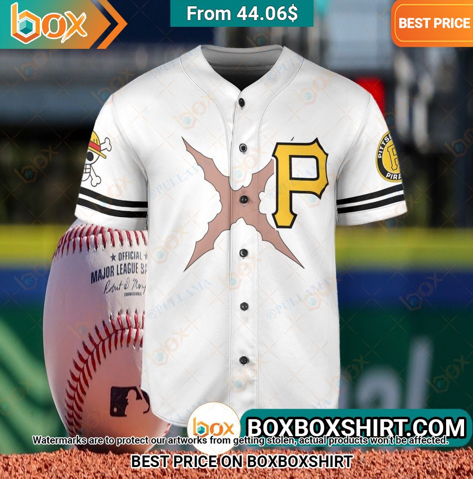 Pittsburgh Pirates Straw Hat Luffy Baseball Jersey Good click