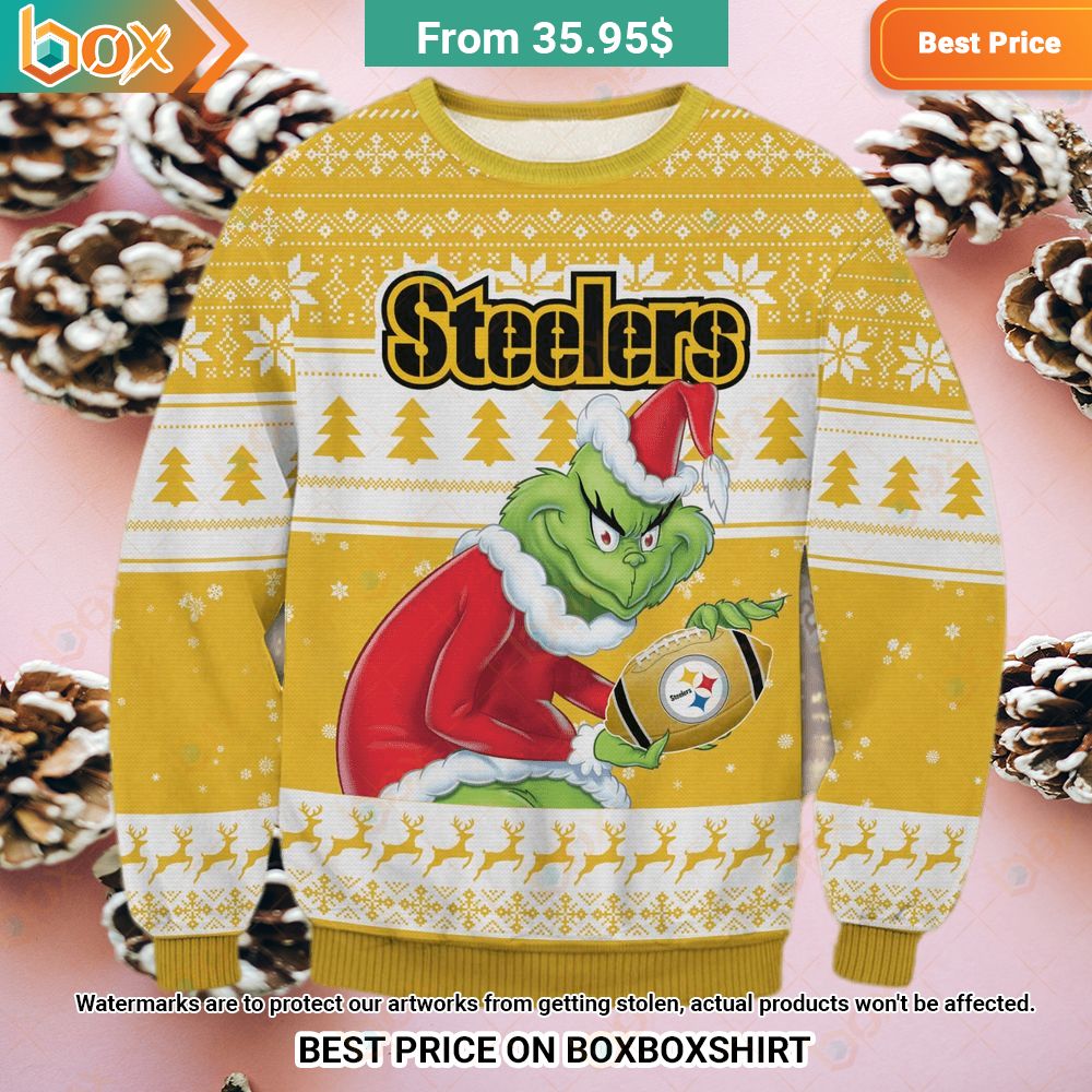 Pittsburgh Steelers Grinch Sweater Have you joined a gymnasium?