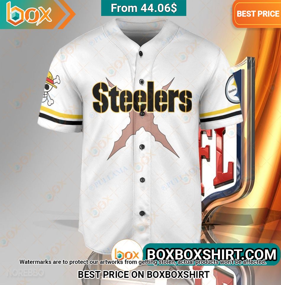 Pittsburgh Steelers Straw Hat Luffy Baseball Jersey Stunning