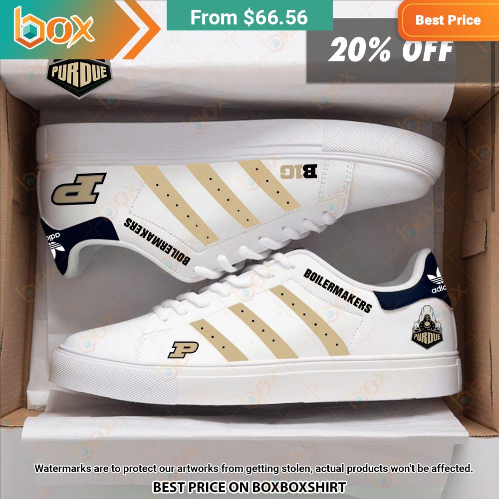 Purdue Boilermakers Stan Smith Low Top Shoes Our hard working soul