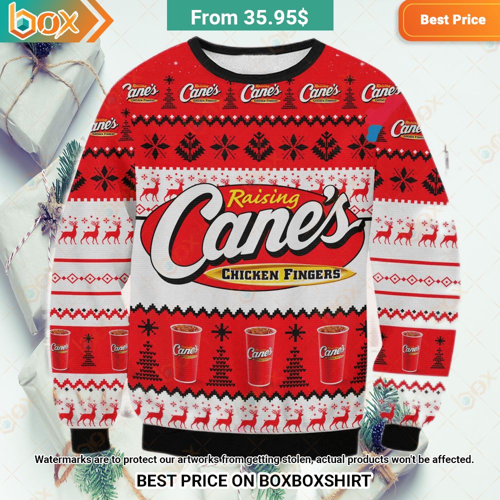Raising Cane's Chicken Fingers Sweater Wow! What a picture you click