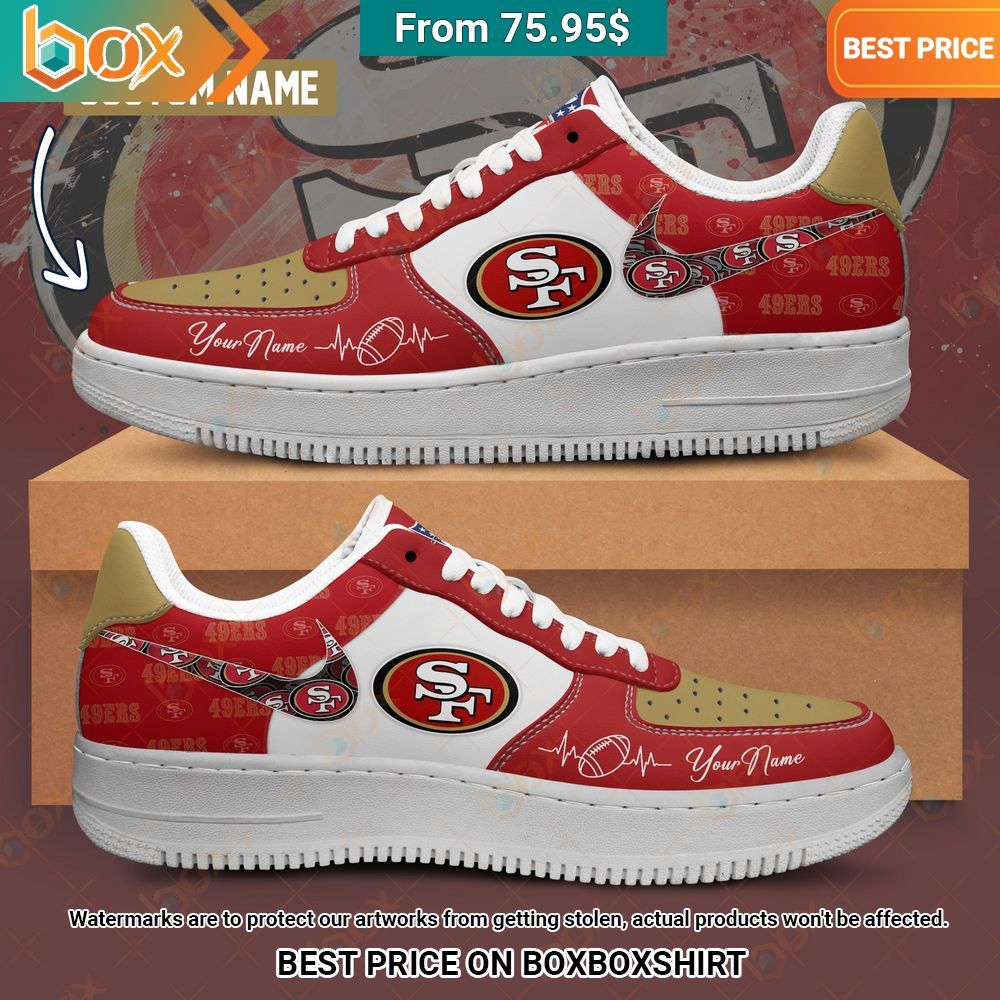 San Francisco 49ers Custom Air Force You tried editing this time?