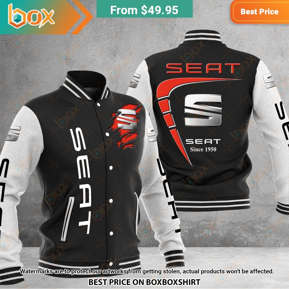 Seat Baseball Jacket You guys complement each other