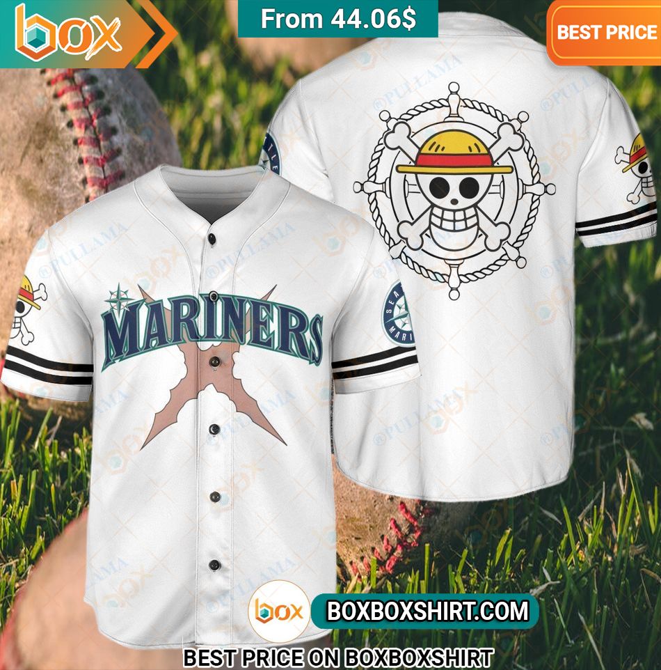 Seattle Mariners Straw Hat Luffy Baseball Jersey Eye soothing picture dear