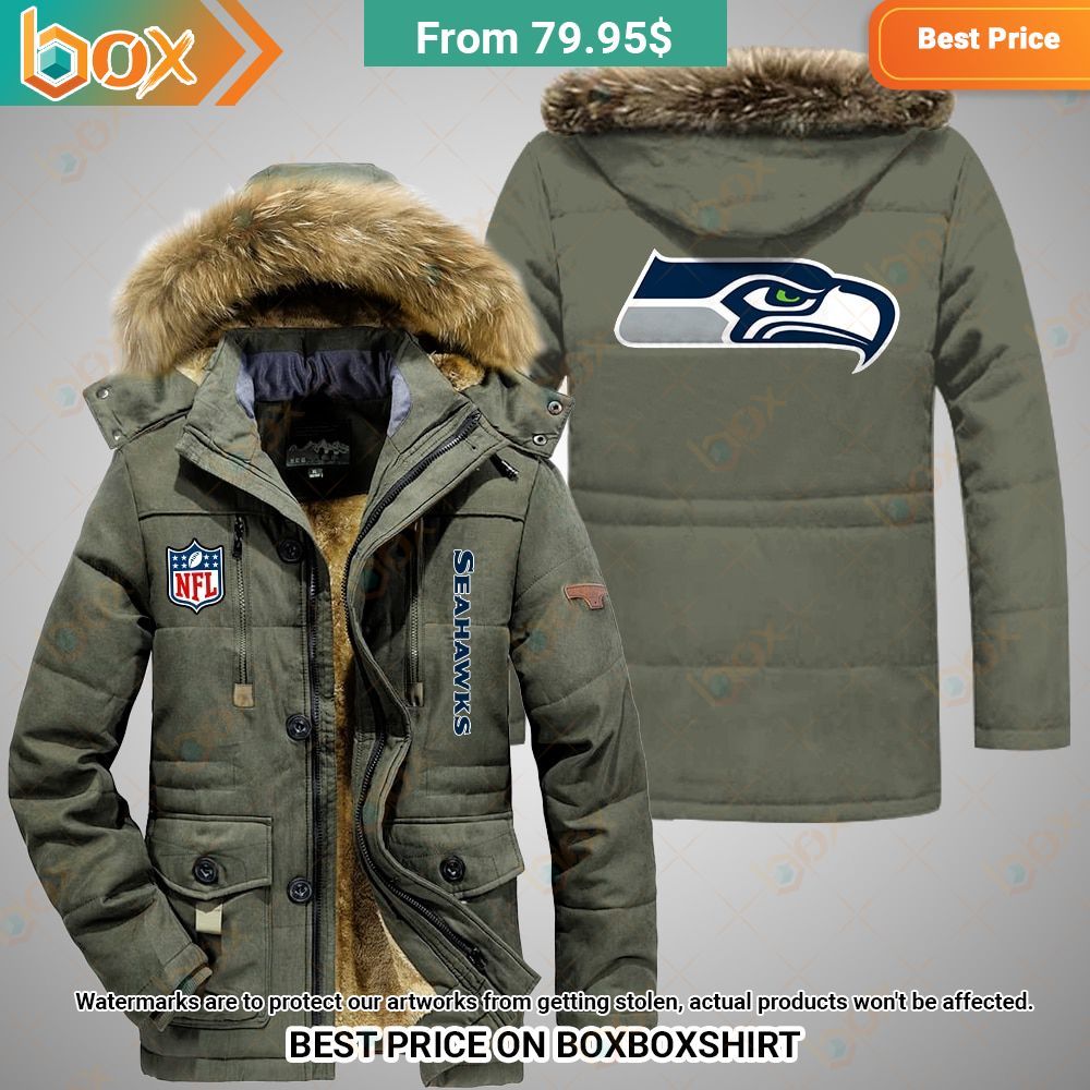 Seattle Seahawks Parka Jacket Best picture ever