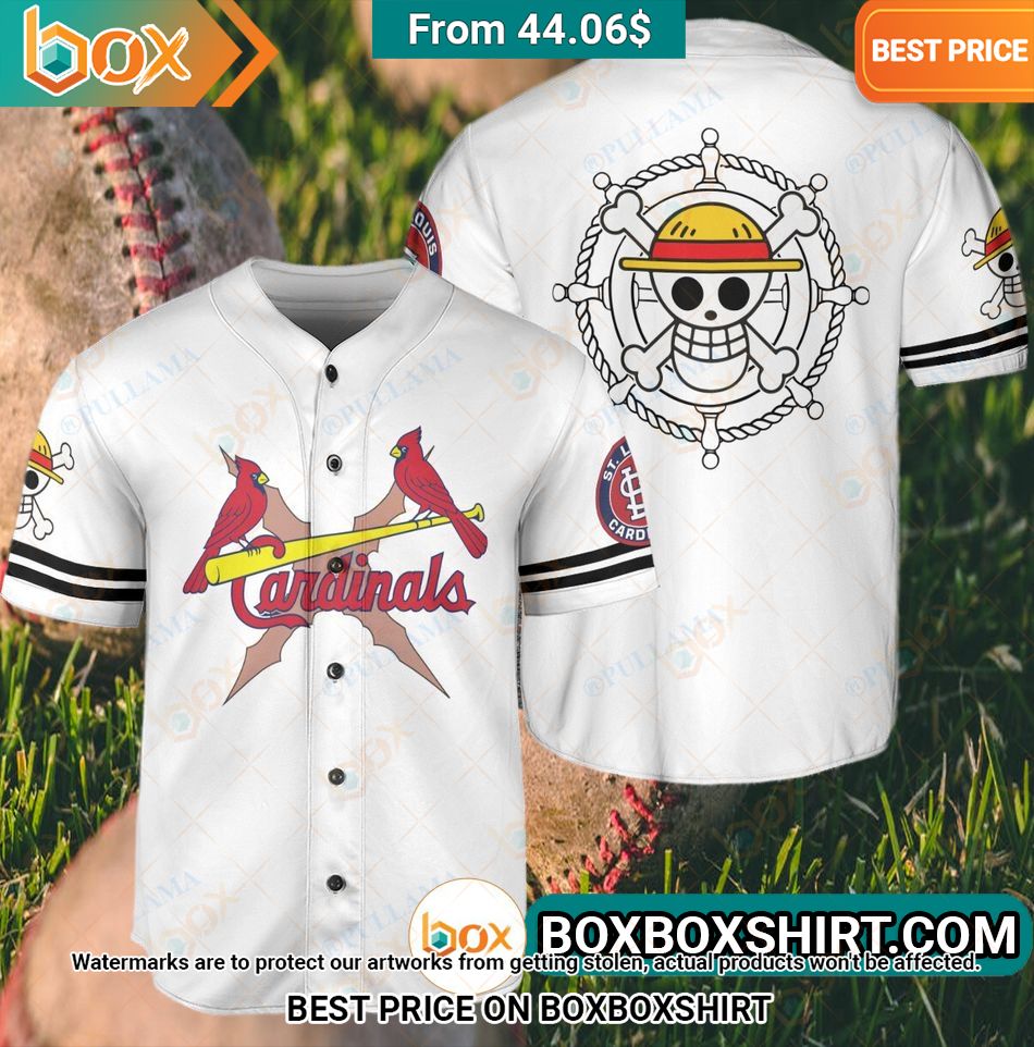 St.Louis Cardinals Straw Hat Luffy Baseball Jersey It is more than cute