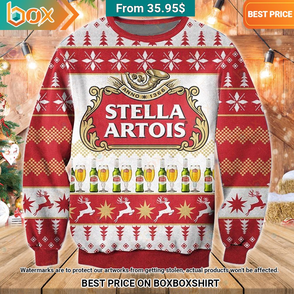Stella Artois Christmas Sweater Best click of yours