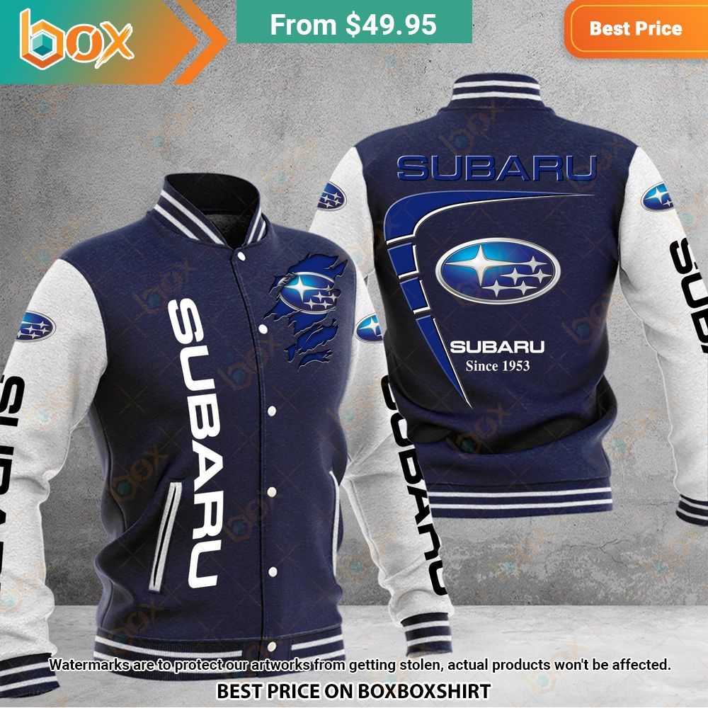Subaru Baseball Jacket Have you joined a gymnasium?