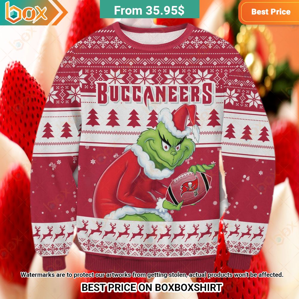 Tampa Bay Buccaneers Grinch Sweater Nice place and nice picture