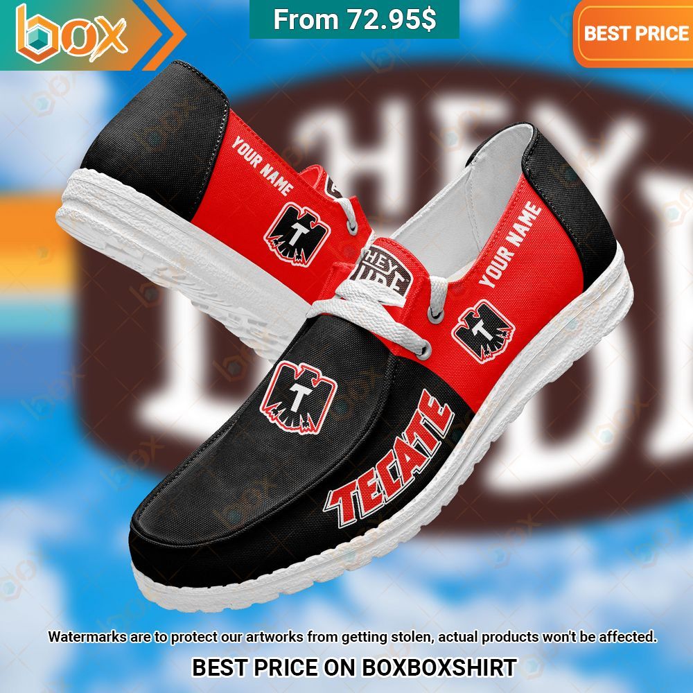 Tecate Custom Hey Dude Shoes This is awesome and unique