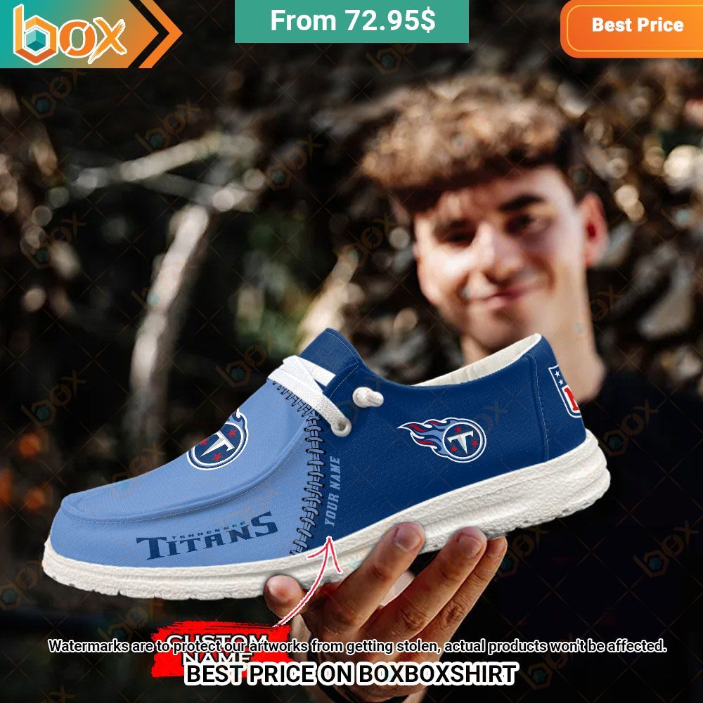 Tennessee Titans Custom Hey Dude Shoes Elegant and sober Pic