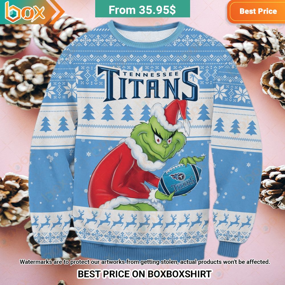 Tennessee Titans Grinch Sweater Trending picture dear