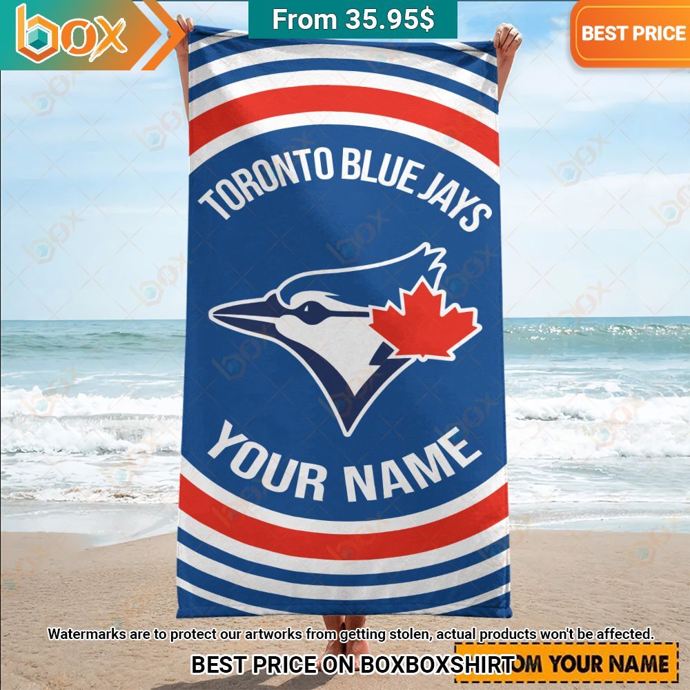 Toronto Blue Jays Custom Beach Towel You look fresh in nature