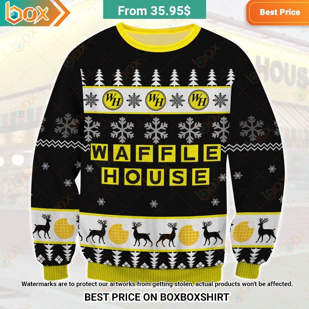 Waffle House Chrismas Sweater You always inspire by your look bro