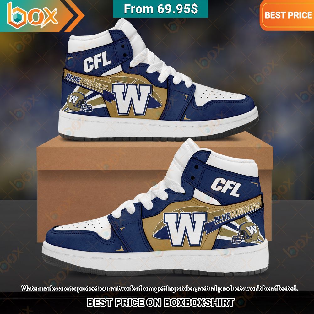 Winnipeg Blue Bombers Air Jordan 1 This is your best picture man