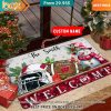 Wisconsin Badgers Welcome Christmas Doormat Pic of the century