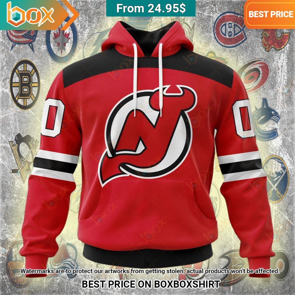 New Jersey Devils Custom Hoodie You look insane in the picture, dare I say