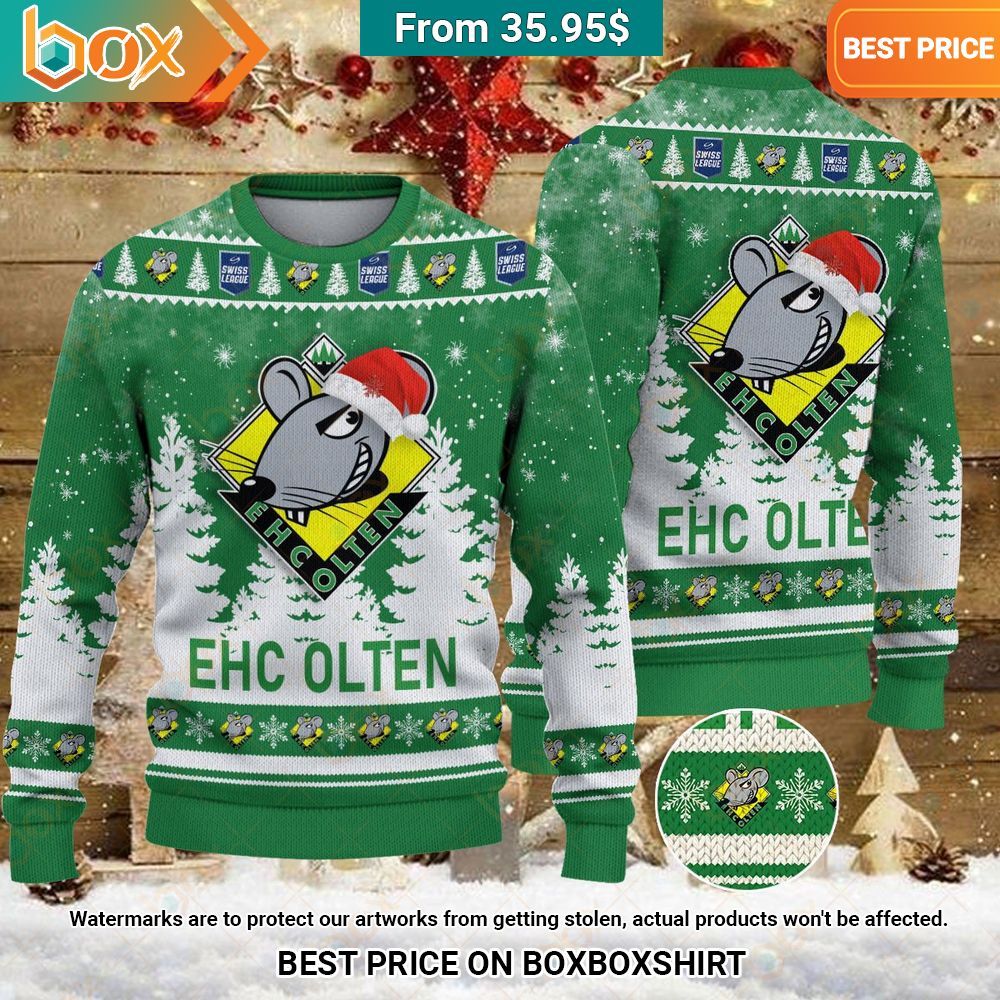 EHC Olten Christmas Sweater Coolosm