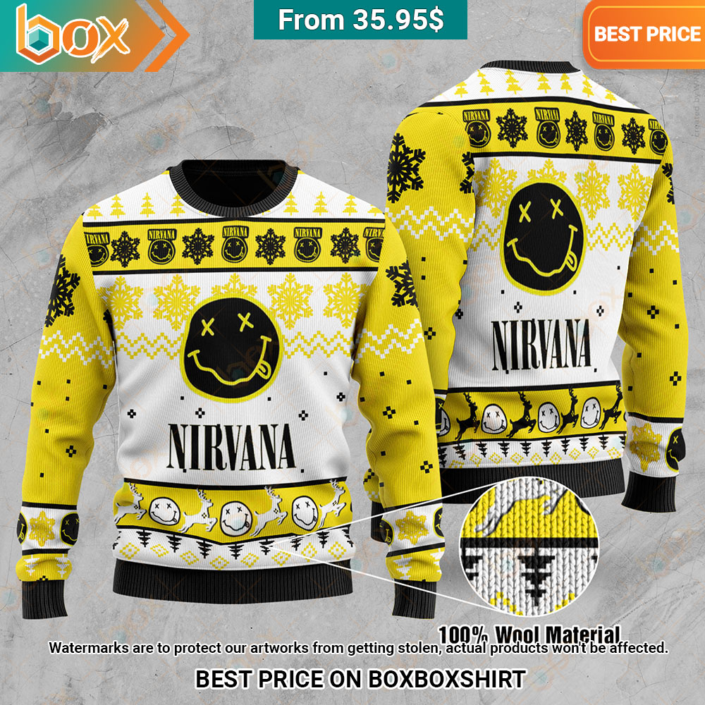 Nirvana Christmas Sweater