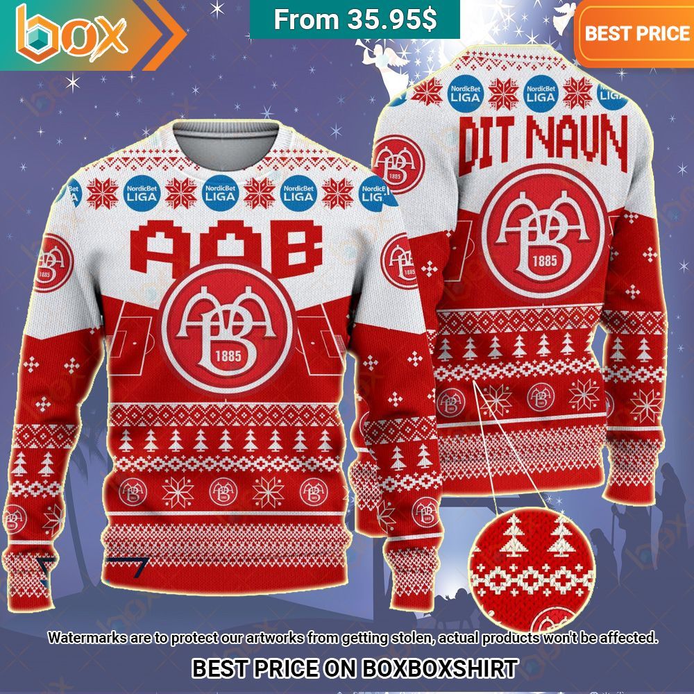 AaB Fodbold Christmas Sweater She has grown up know