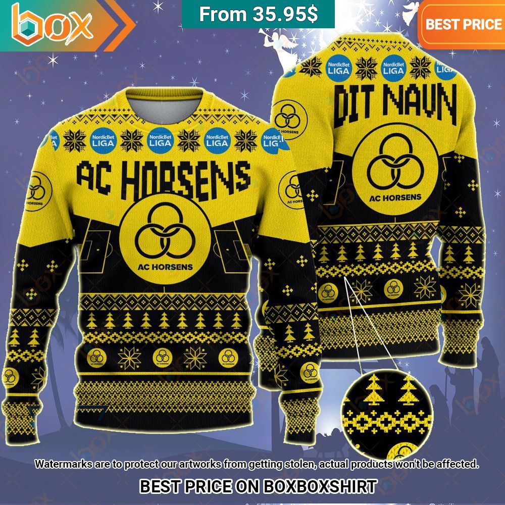 AC Horsens Christmas Sweater You look so healthy and fit