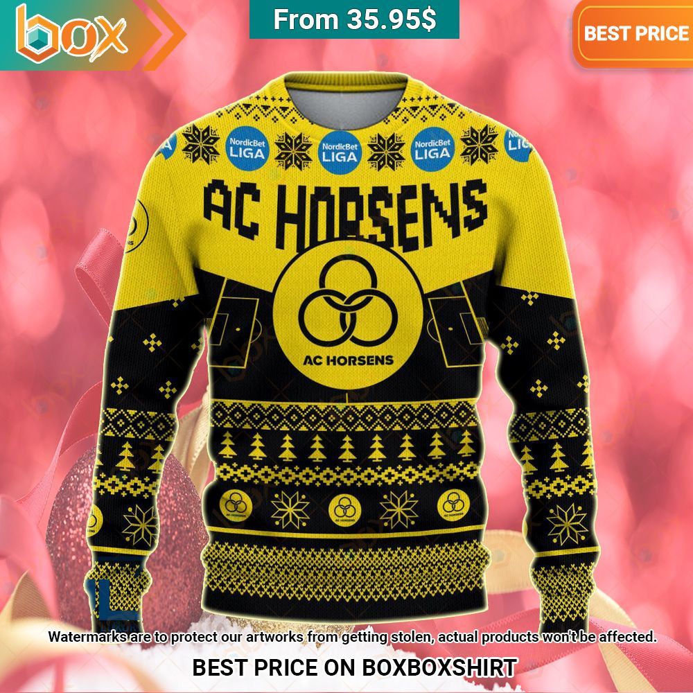 AC Horsens Christmas Sweater Damn good