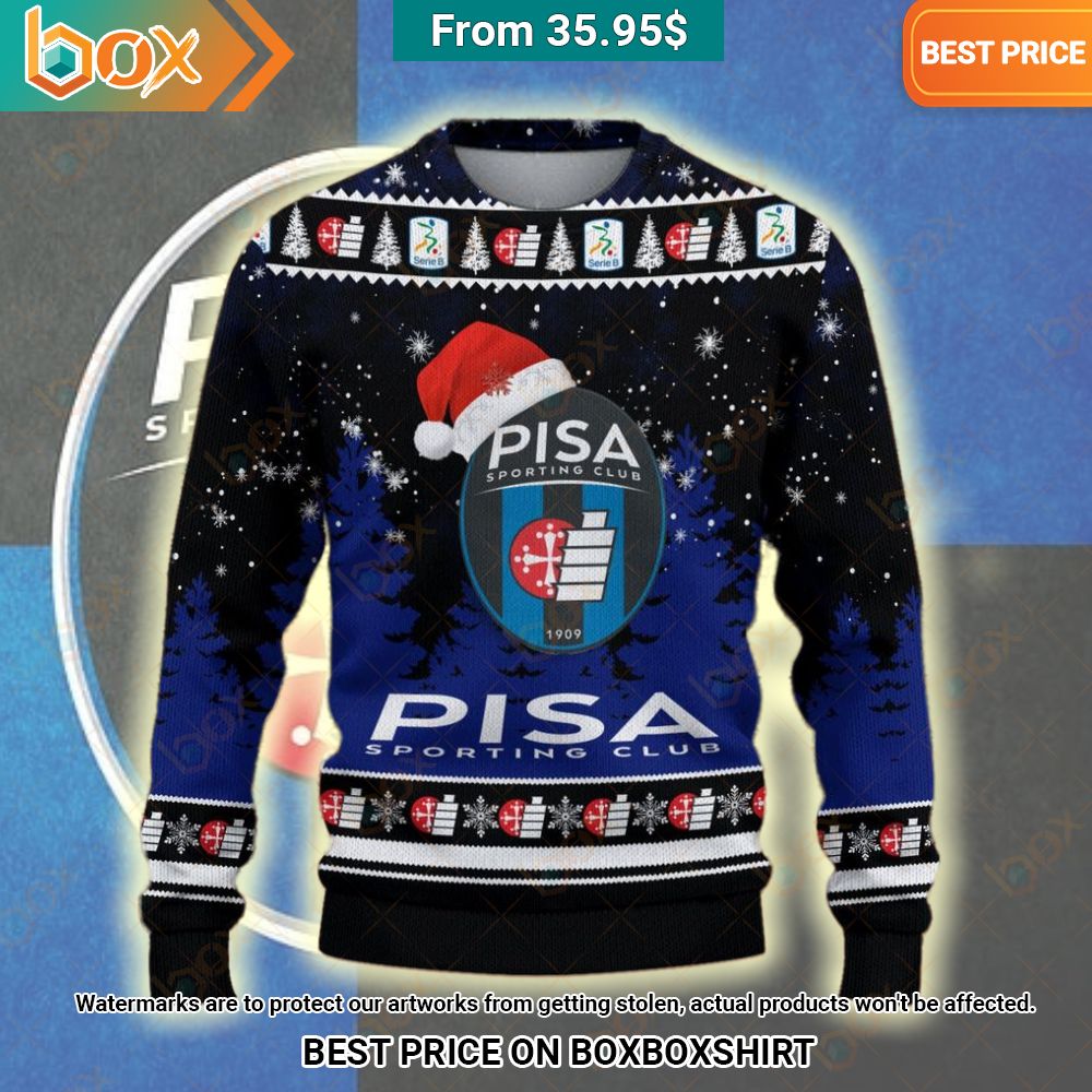 AC Pisa 1909 Christmas Sweater Unique and sober