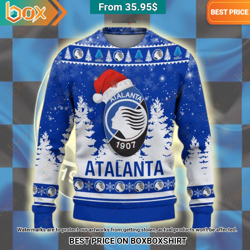 Atalanta Bergamasca Calcio Christmas Sweater You look so healthy and fit