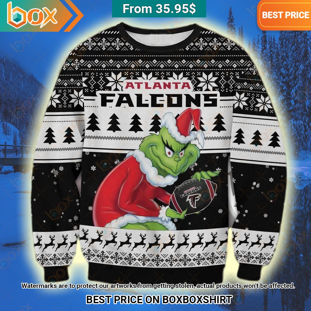 Atlanta Falcons Grinch Christmas Sweater Loving, dare I say?