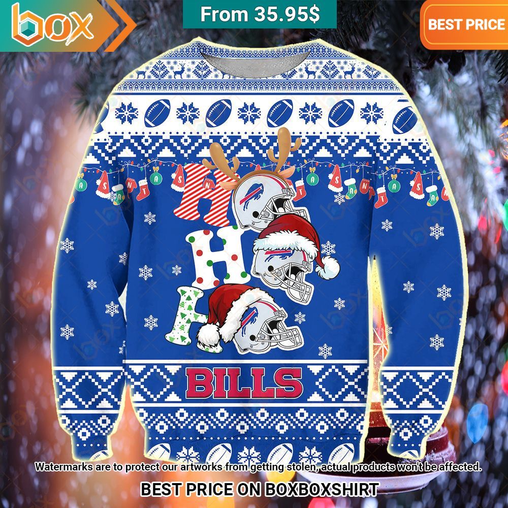 Buffalo Bills Hohoho Sweater Hey! Your profile picture is awesome