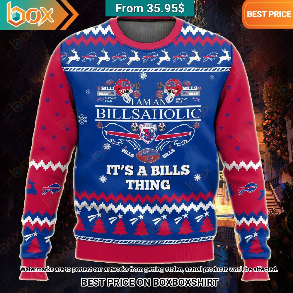 Buffalo Bills I Am An Billsaholic It's A Philly Thing Sweater Wow, cute pie
