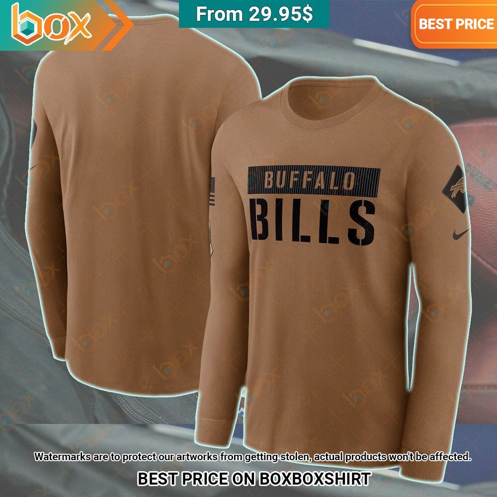 Buffalo Bills Salute to Service Longsleeve Shirt Our hard working soul