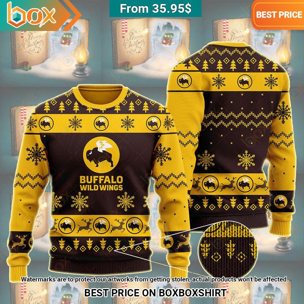 Buffalo Wild Wings Christmas Sweater, Hoodie My favourite picture of yours