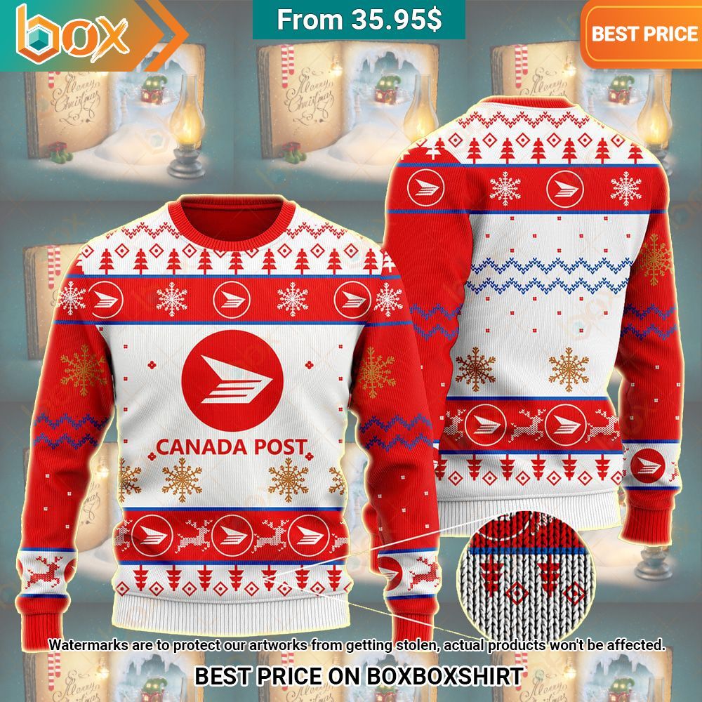 Canada Post Christmas Sweater, Hoodie This picture is worth a thousand words.