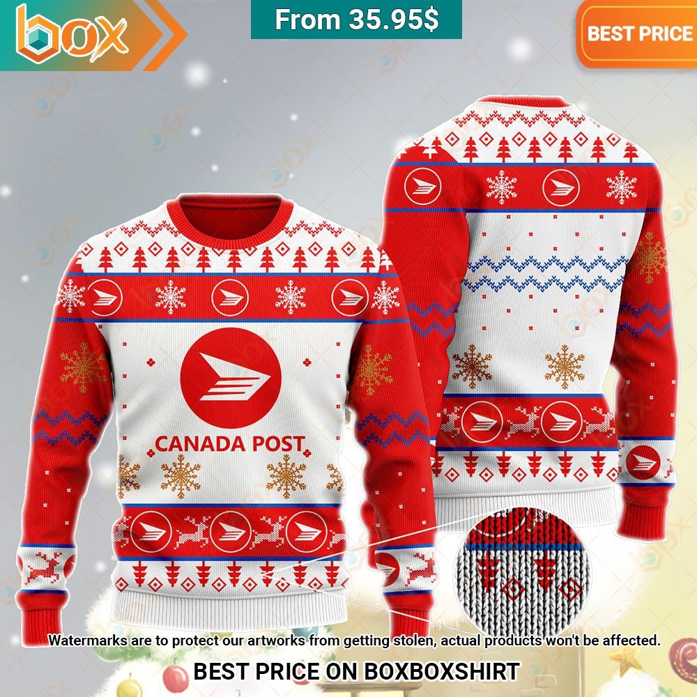 Canada Post Christmas Sweater, Hoodie My friends!