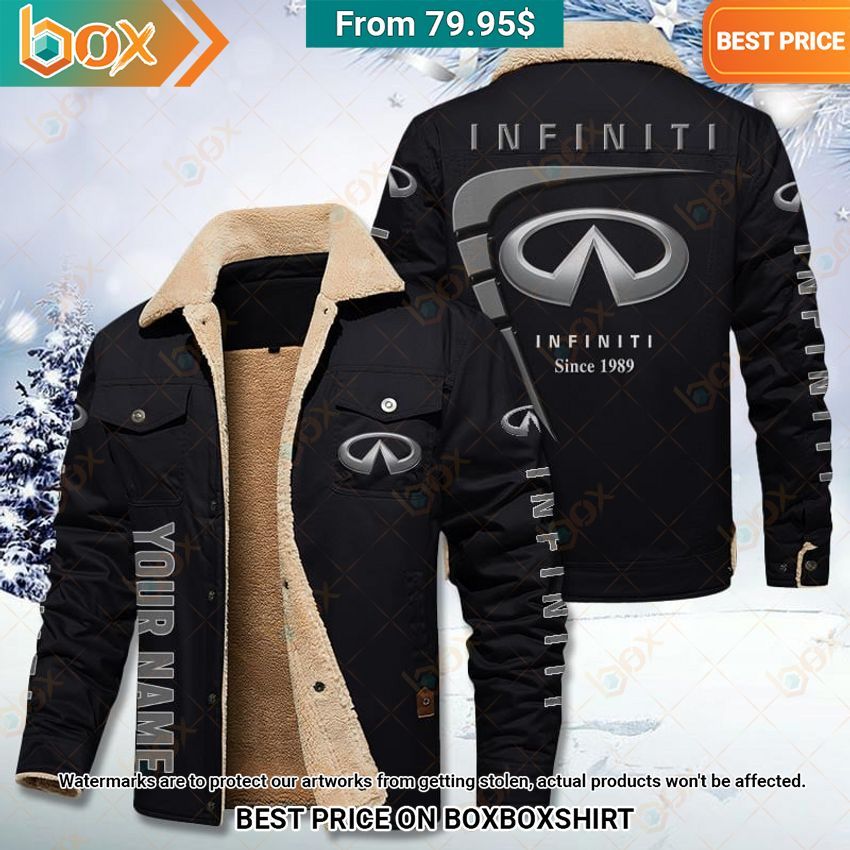 Custom Infiniti Fleece Leather Jacket You tried editing this time?