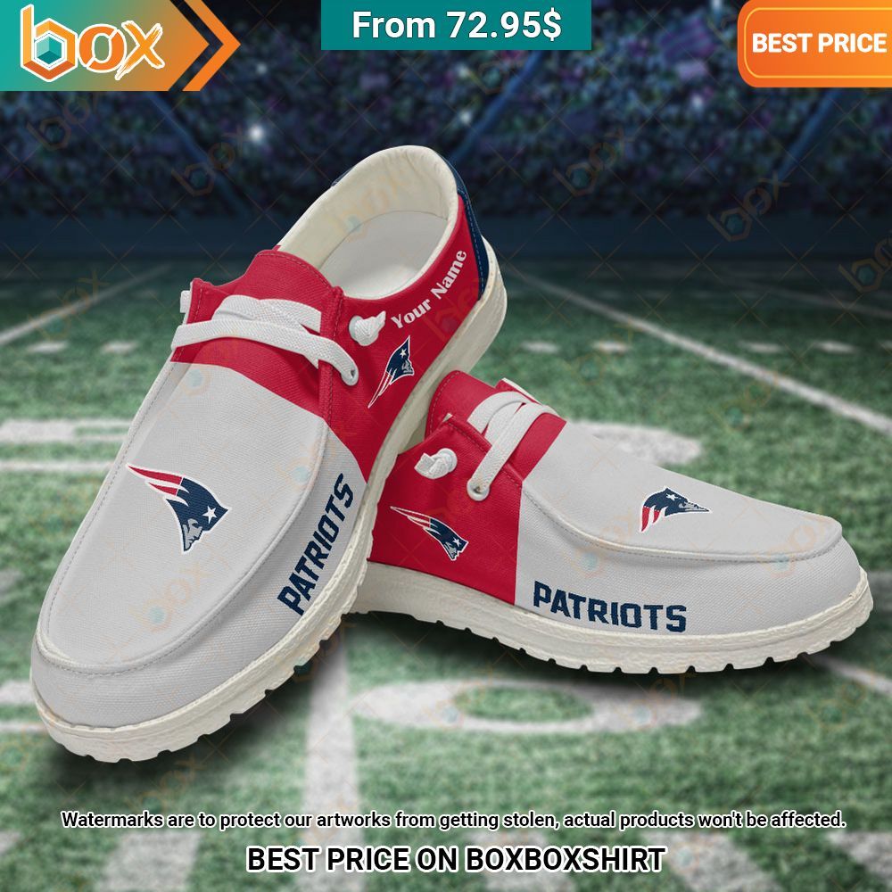 Custom New England Patriots Hey Dude Shoes You look fresh in nature